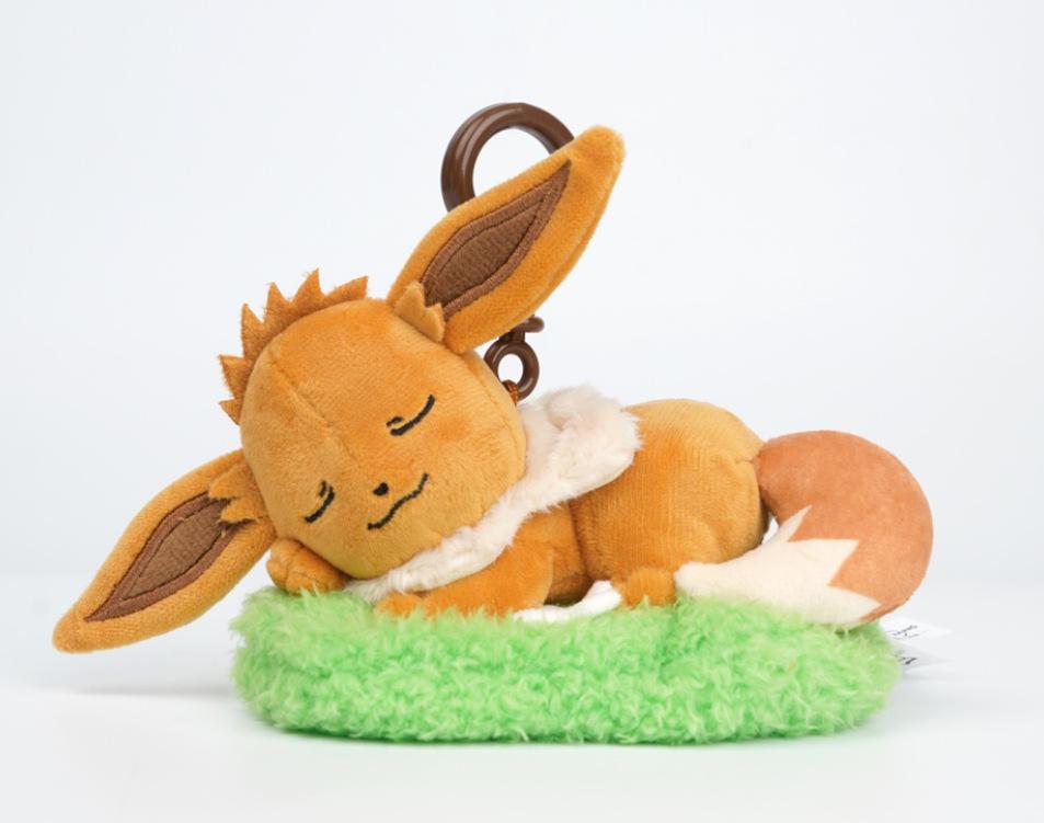 Manga Pikachu Keyring Gengar Togepi Sprigatito Mew Jigglypuff Mimikyu Filled Plaything Adorable Fluffy Keychain Plushies Ornament Favors