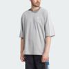 Adidas Adicolor Oversized Tee Medium Grey Heather Men Streetwear IZ2480