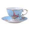 Light Luxury Bone China Coffee Cups And Saucers, High-End Exquisite Household Afternoon Tea Set, Cup Couple Cup Gift Box.
