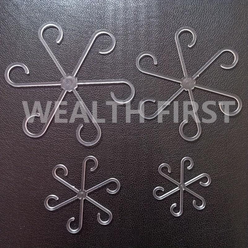 Clipsuri Suport Plante Pachet 4- Cleme Durabile pentru Tulpini pentru Plante Agățătoare din Plastic- Material Plastic