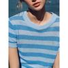 Za2025 Summer New Women Clothes Stripe Round Neck Short Sleeve Top 2142079 104 2142079 105