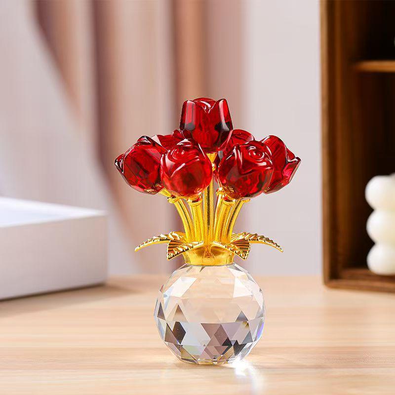 Eternal Crystal Rose: Exquisite Valentine's & Women's Day Gift for Her