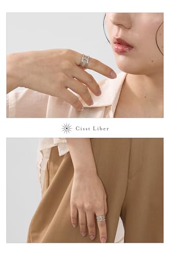 [Cisst Liber] Hawaiian Jewelry Ring for Men and Women, H-Shaped, Hawaiian Brand, Surgical Stainless Steel, Hypoallergenic, Gold (Gold, Size 13 (Inner