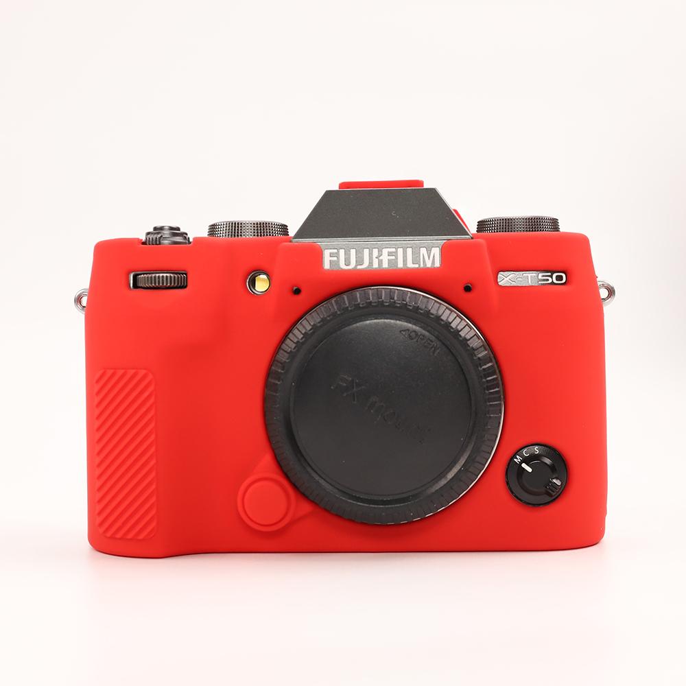 XT50 Soft Rubber Silicone Case For Fujifilm XT50 Fuji X-T50 Body Cover Skin
