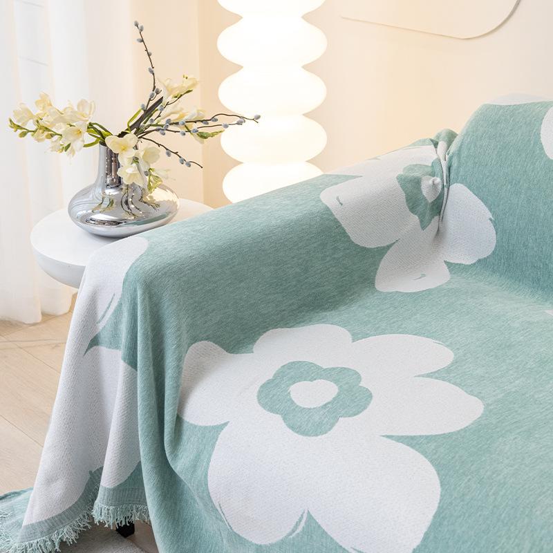 Sofabezug-Stoff, kratzfest, All-Inclusive-Vier-Jahreszeiten-Universal-Rückenlehne-Handtuch, Sofabezug, Ins-Stil, universeller Sofa-Handtuchbezug, Decke