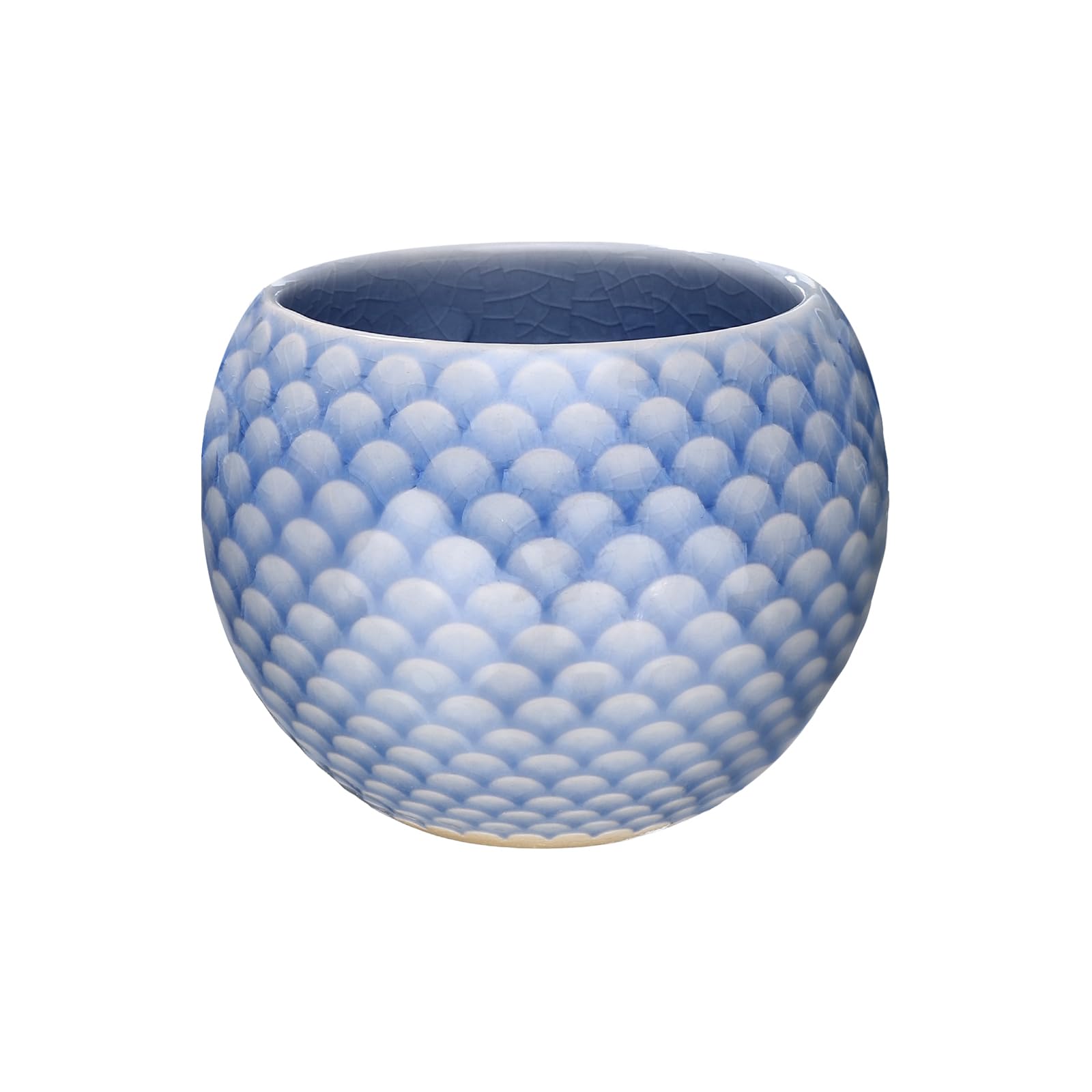 

uxcell Handmade Tea Bowl, 150ml5oz, Chinese-Japanese Ceramic Tea Bowl, Gongfu Tea Set, Dark Purple, Home Gift