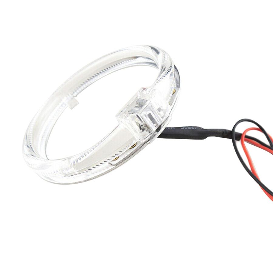 

2 sets of 2.5 inch red angel eyes LED guide rings for car headlight upgrades