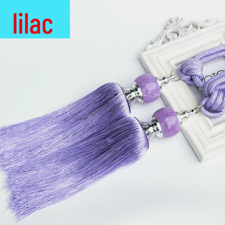 Jade Tassel Fringe Curtain Tie for Living and Bedroom Decor