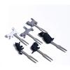 Cocktail Forks, 6-Piece Appetizer Forks, Cat Shapes, Stainless Steel and Silicone Small Forks for Fruits, Cheese, Appetizers