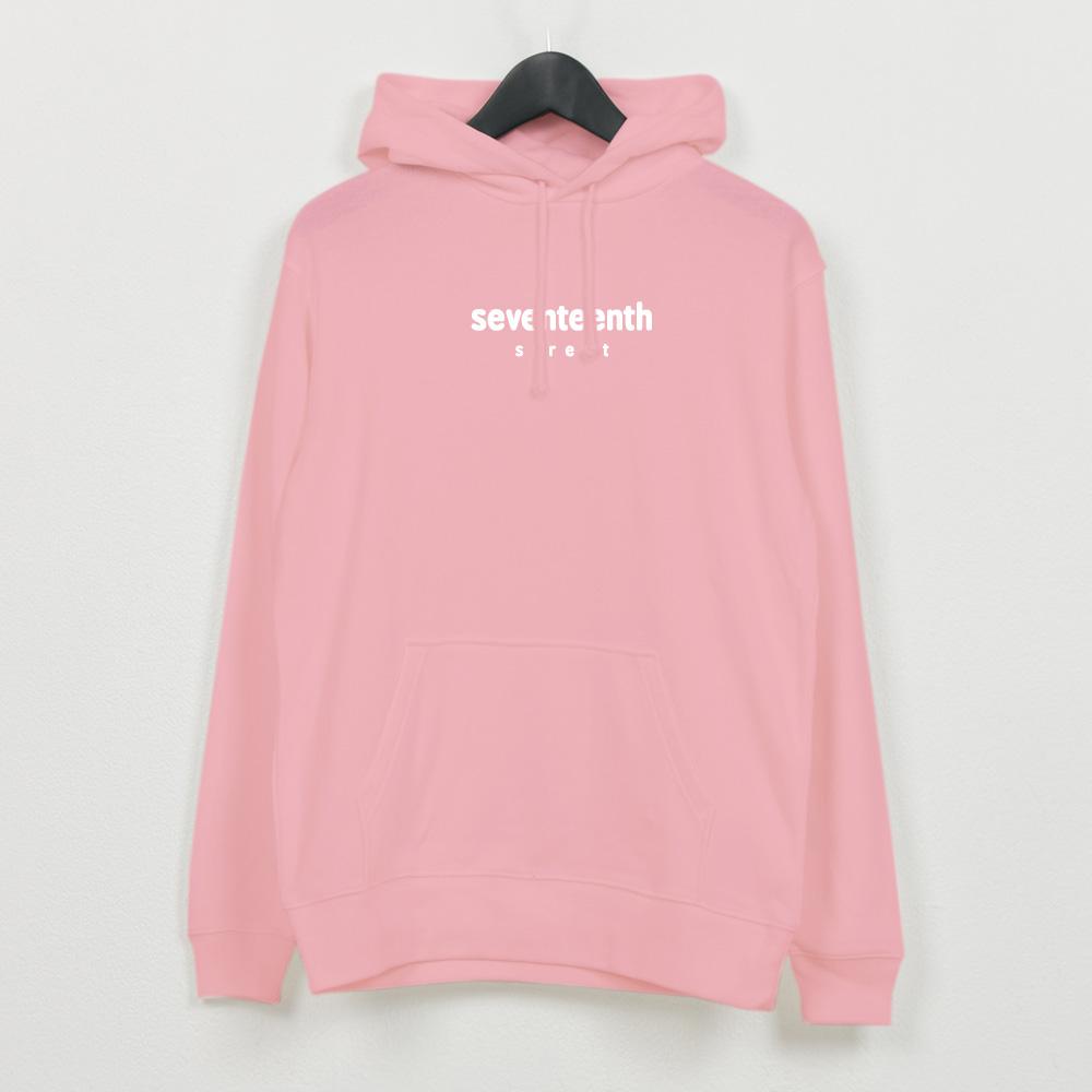 Seventeens French Fleece Hoodie Pink Pink (Fleece-Lined) / 2Xl