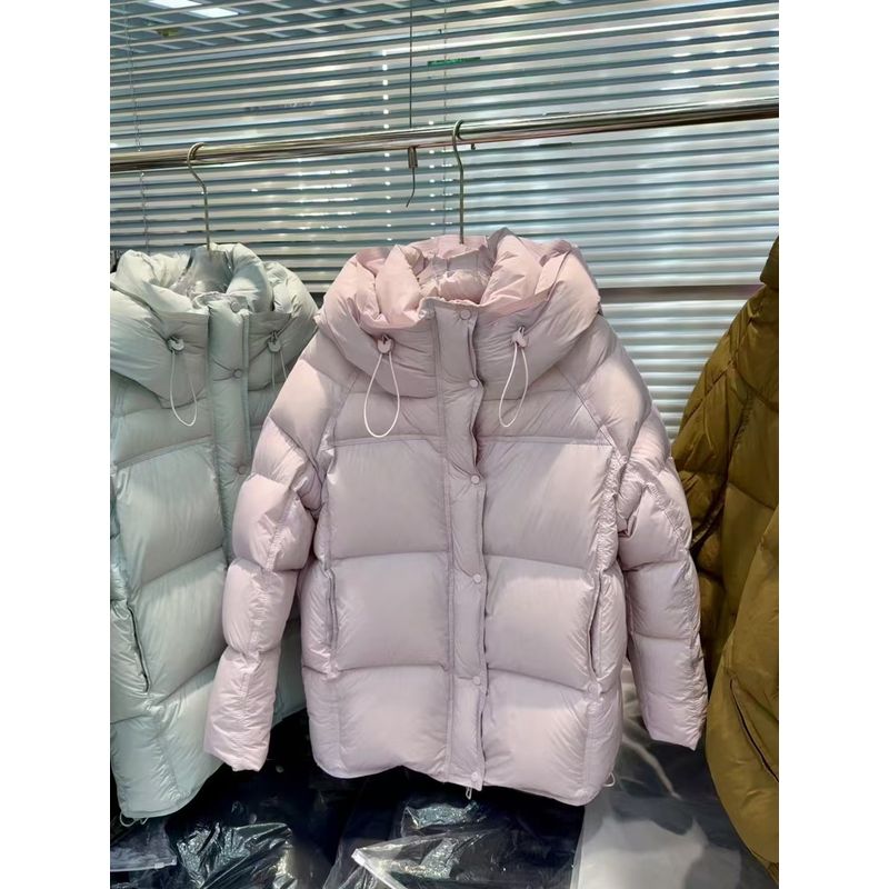 

Пуховик Clouds Puff Очень Пушистый Средней Длины Закрывает Ягодицы Девушка пуховая Рубашка Свободного Кроя Женский 90 Новый Стандарт Grey(Very Mid Length Long Length) L