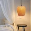 Bamboo Woven Pendant Light: Creative Pastoral Art for Study, Bedroom, Hallway, or Balcony