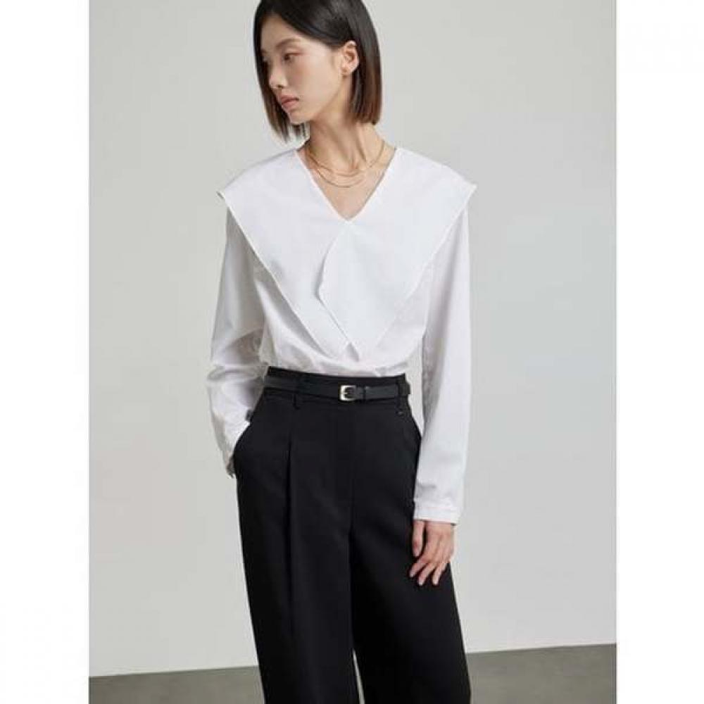 Cc Collect Set Up Pleated Wide Slacks C263msa201