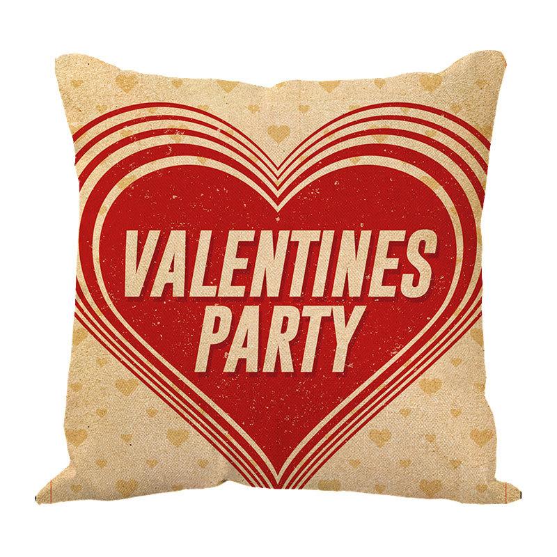 

Новая наволочка с рисунком любовного письма ко Дню святого Валентина, наволочка для диванной подушки 45*45cm