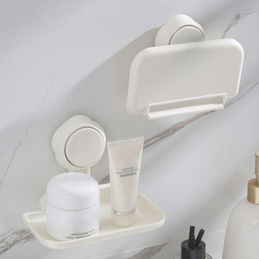 Foldable Wall Mounted Storage Rack Punch-Free Wall Storage Shelf New Bathroom Wall Organizer