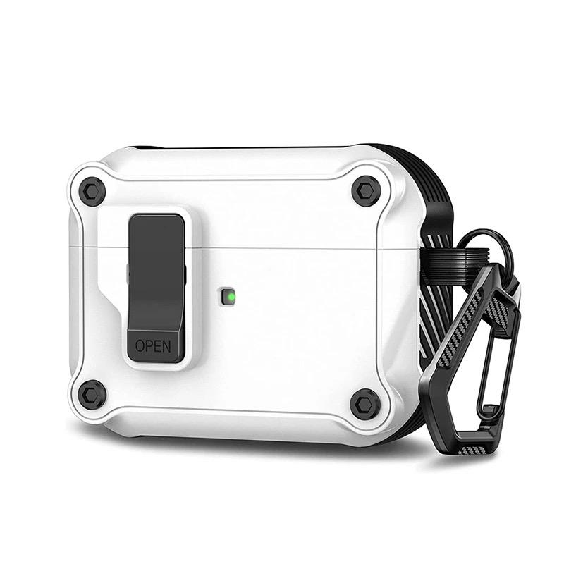 Case for AirPods Pro 3 with Carabiner Lock Design with Cleaner Kit for AirPods Pro 3 Full Body Protective Case for AirPods Pro 3