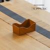 1/2Pcs Japanese Imitation Wood Grain Snack Dish Food Grade Pp Material Vegetable Dish Fruit Dish Kitchen Bowl Dish Dinnerware