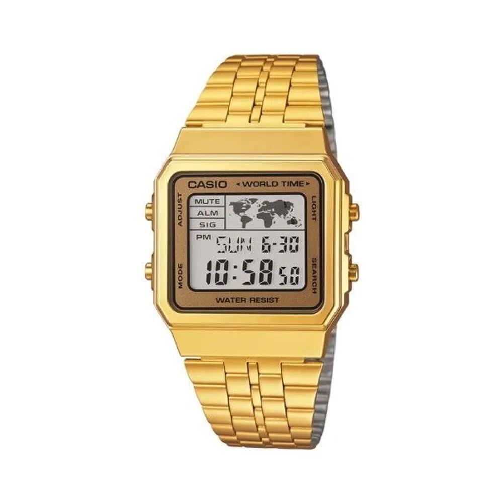 [Cio] A-500WGA-9D Vintage Digital Universal Metal Watch