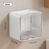 1 Room Bathroom Waterproof Wall-mounted Cosmetic Storage Box with Drawer Hair Accessories Storage Box