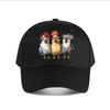 Vintage Cap With Cartoon Chickens Baseball Cap Fashion Unisex Sunhat Womens Outdoor Sports Snapback Cap