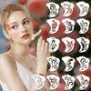 Face Art Templates with Smooth Surfaces Drawing Stencils for Easy Cleaning and Professional Cosmetic Applications