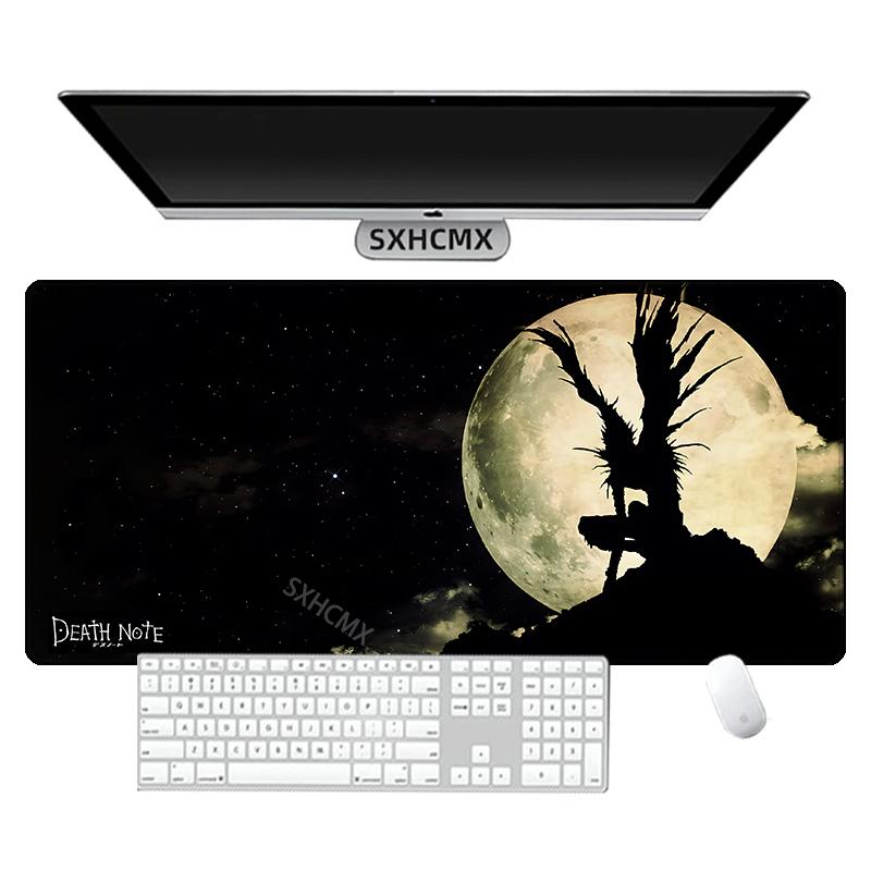 Death Note XL Xmm Anime Podložka pod myš HD Tisk Počítačový Herní Zamykací Zamykací Hrana Podložka pod myš XXL xmm Klávesnice PC Podložka na stůl