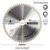 CMCP 210x30mm Circular Saw Blade 24T 48T 60T 80T TCT Saw Blade Carbide Tipped Wood Cutting Disc For Power Tools