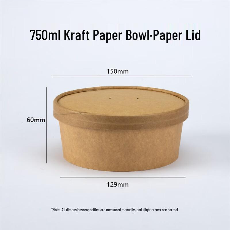 Einweg-Kraftpapier-Mikrowellen-Lebensmittelbehälter