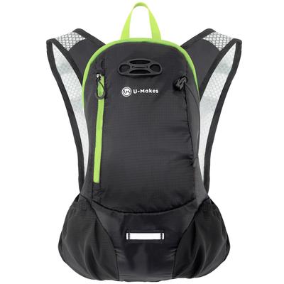 Runbuddy Hydration Backpack Recommended by Hakone Ekiden 10L Stable for Trail and Trail Running U-Makes (Green Model) - Runners, Lightweight,