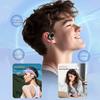 1 Pair Bluetooth-compatible Earphone with Earhook Noise Canceling HiFi Sound IPX5 Waterproof Wireless Over Ear Earbuds Sports Running Headphone