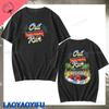 90s Vintage Out Run Top T Shirt Camisas Men Fashion Old School Japan Arcade Tops Hombre Video Game Outrun Tee Top Camisas