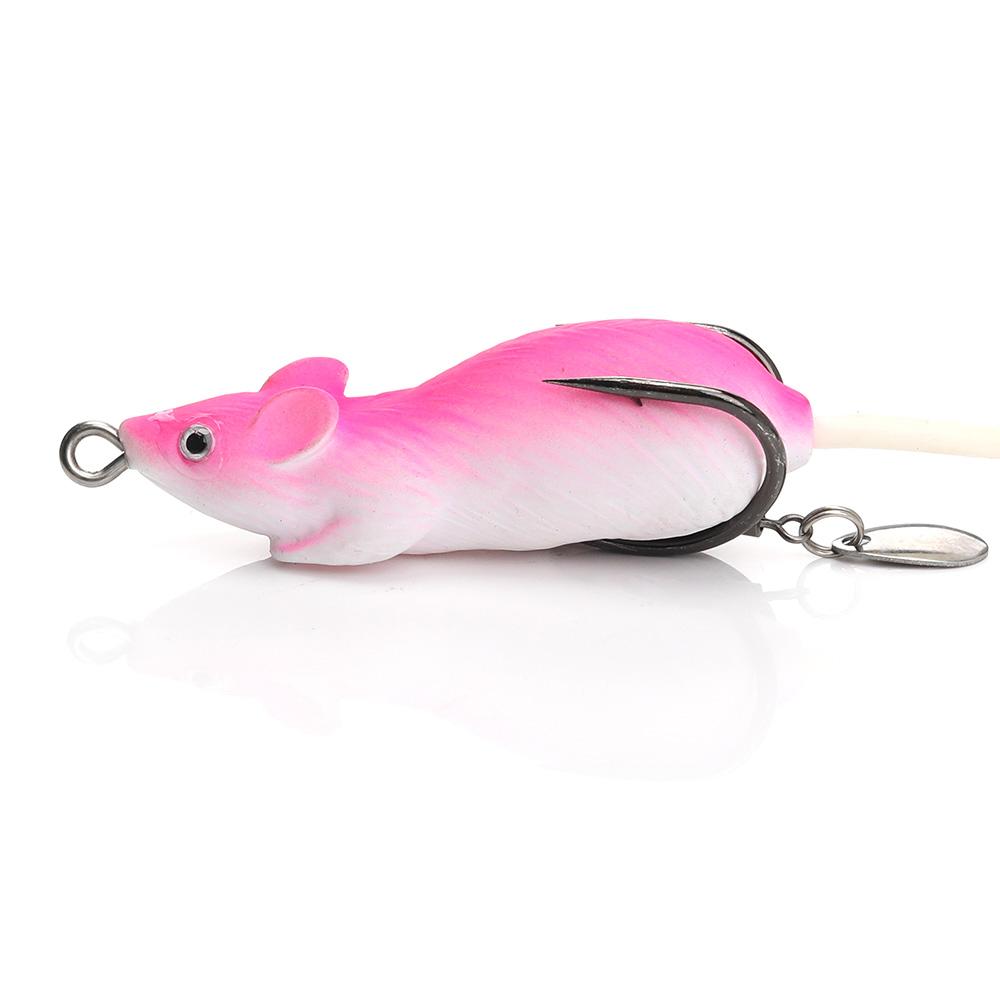 

6.5Cm 14G Mouse Soft Lure For Fishing Wobblers Soft Bait Fishing Lures Artificial Bait Frog Silicone Bait Fish Tackle Quality