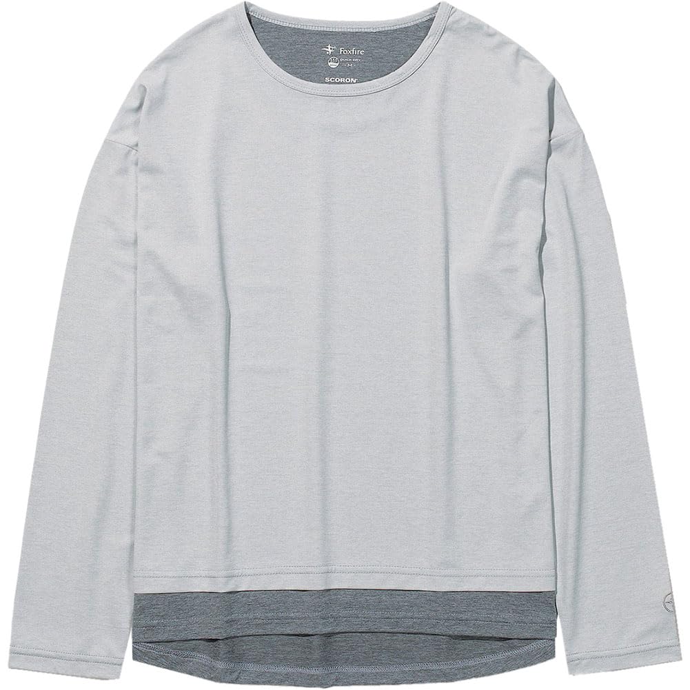 

SC Crew Light Gray [Foxfire] T-shirt [8215362] [Insect repellent] [Skoron] Women s светло-серый
