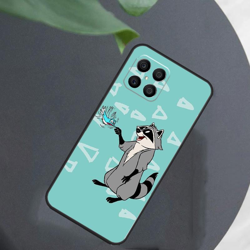 Funny little raccoon For Honor Magic 7 Lite 6 8 Case For Honor 200 400 Pro 90 70 50 X8c X8b X9a X9b X9c X9d Win RT