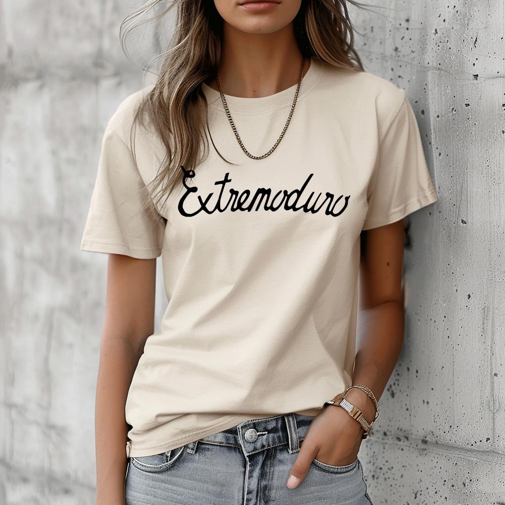 Extremoduro T Shirt Women Japanese Summer T-shirts Girl Graphic Comic Clothes