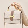 New Women's One Shoulder Crossbody Bag 2024 A High End and Beautiful Square Small Bag