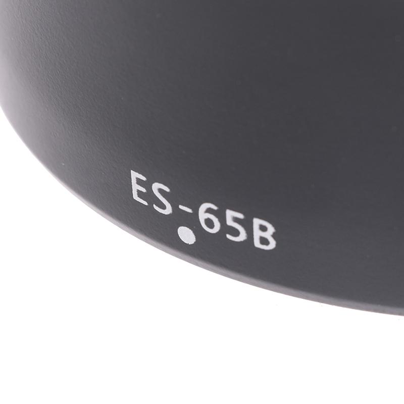 Es65B Camera Lens Hood Es-65B Sun Shade Cover For Eos R Rp R5 R6 With Rf 50Mm F1.8 Stm 43Mm Diameter Filter Lens