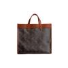 Field 40 Tote Bag With Removable Shoulder Strap And Logo Print Women Tote Bags Brown Coffee CP446-W8F