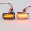 2X For Peugeot 306 106 406 806 Expert Partner Citroen Berlingo Jumpy Saxo Xantia Xm ZX LED Dynamic Side Marker Turn Signal LightTurn Signal 2