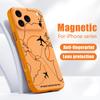 Airplane Snow Mountain Pattern Case For iPhone 17 Pro Max Funda iPhone 16 15 14 13 Pro Max Magnetic For Magsafe Hybrid Slim Matte Cover