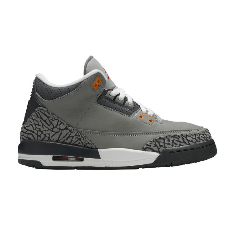 Jordan 3 Retro Cool Grey (2021) (GS) 36.5