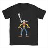 Lucky Luke Bist du bereit Männer T-Shirts Cartoon Lustige T-Shirts Kurzarm Unisex T-Shirt