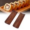 2 szt. Talerz do sushi Długi prostokątny Talerz Drewniany Japoński styl 7,2x2,1 cala Talerz do serwowania Na krakersy Impreza Dom