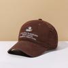 Spring And Summer Cartoon Small Embroidery Design Soft Top Baseball Cap Sunshade Sun Hat Japanese Peaked Cap