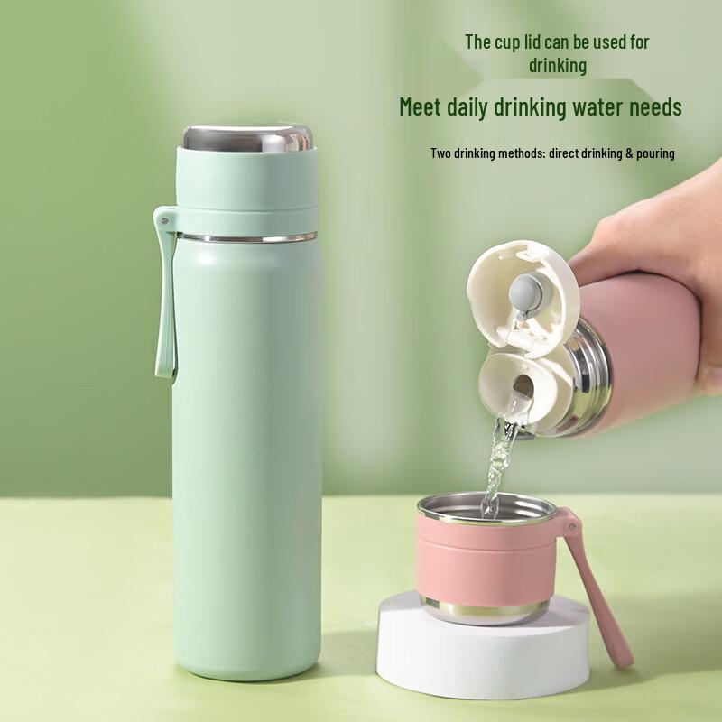 Shengye Dual-Drink Insulated Stainless Steel Water Bottle