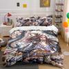 Pirate Design Bedding Set with Octopus Theme Bedding set (1 duvet cover, 2 pillowcases, duvet not included)