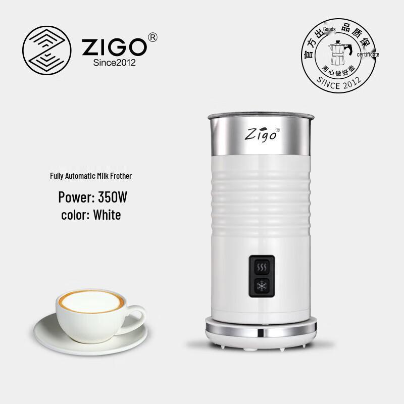 Zigo Automatic Electric Hot & Cold Milk Frother