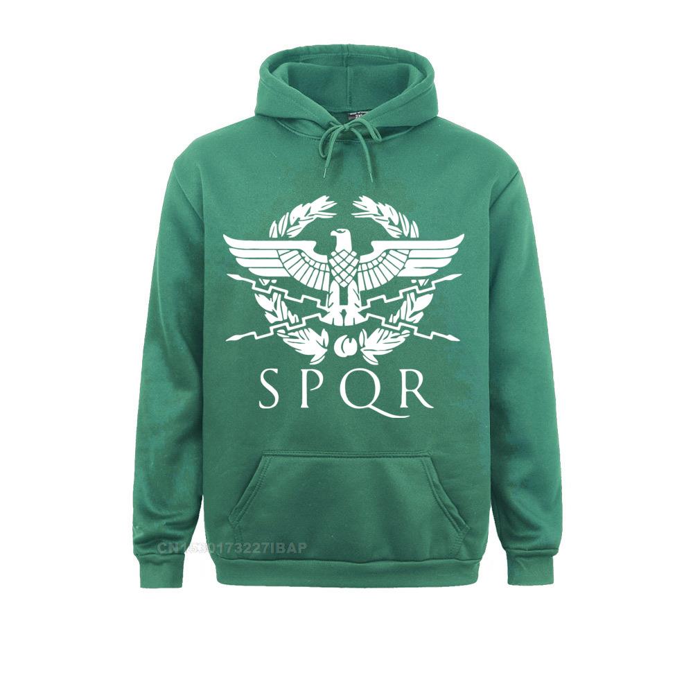 Herren Hoodie SPQR Römischer Gladiator Kaiserlicher Goldener Adler Sportbekleidung Herren Harajuku Swea Harajuku Hoodies Lässige Oberteile JackeSwea