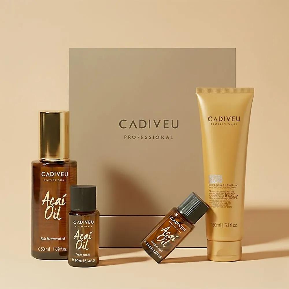 

Cadiveu Damaged Hair Repair Care Set / Acai Oil 70ml + NutriGlow Leave-in 150ml