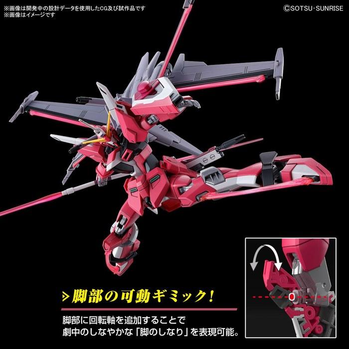 HG Mobile Suit Gundam SEED FREEDOM Infinite Justice Gundam II 1/144 Scale Color-Coded Plastic Model Multicolor